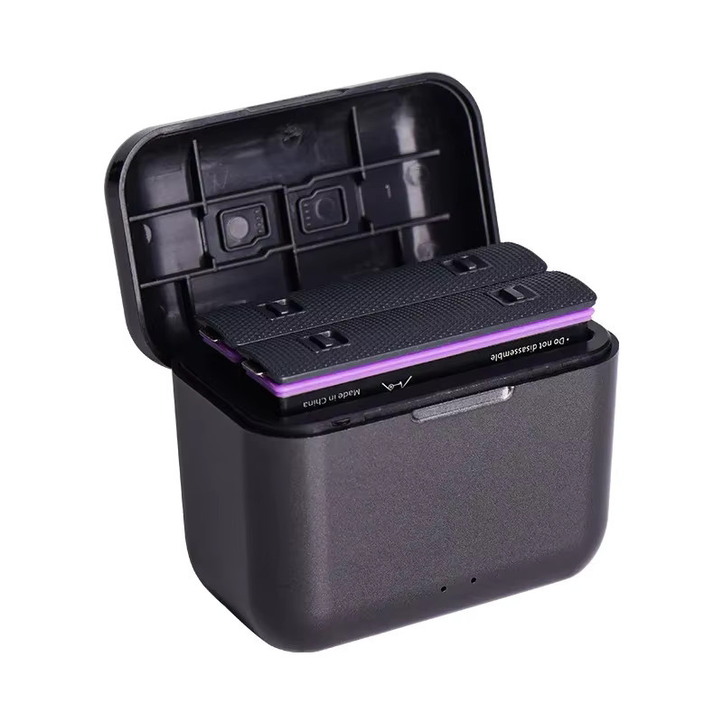 Insta360 Akku Set für ONE X4 Actionkamera mit 2500mAh und 2-Slot-Ladegerät in Schwarz - Bild 3