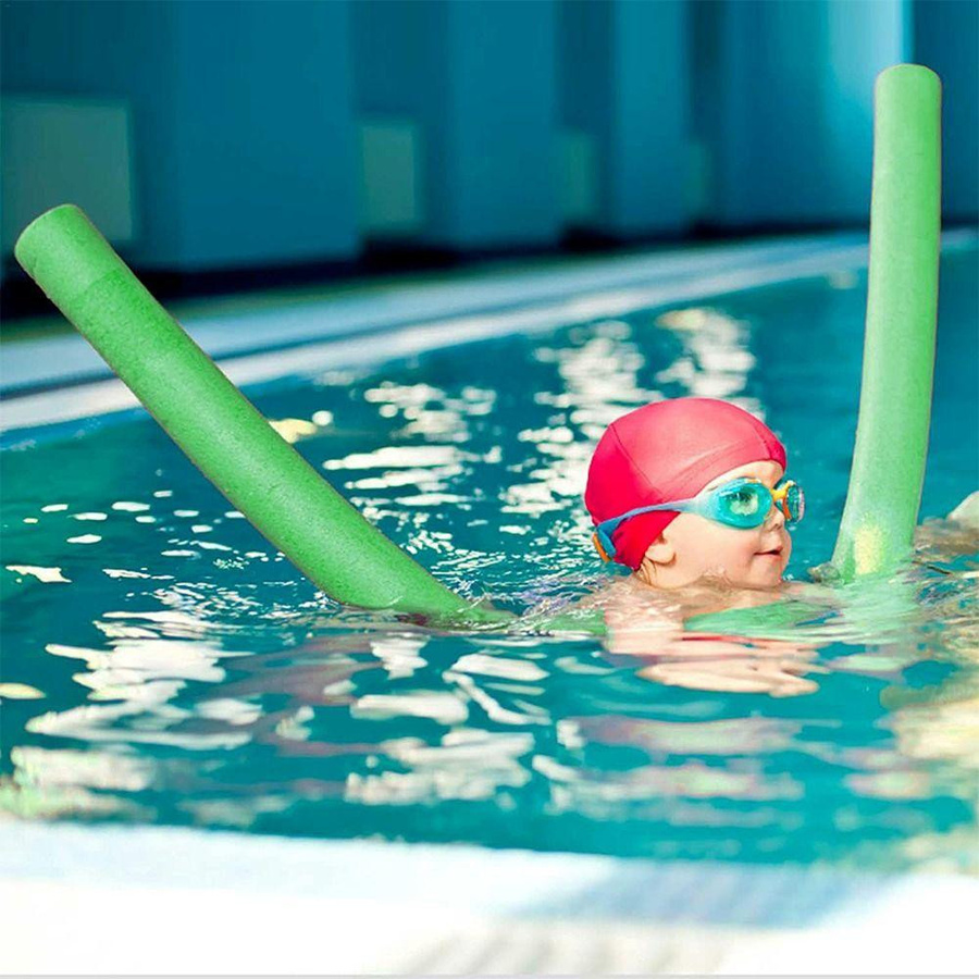 Allbestart Schwimmbecken Nudel Schwimmhilfe aus flexiblem Schaumstoff in Grün - Bild 2