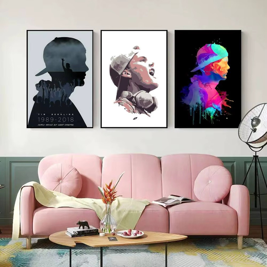 Retro A-Avicii DJ Poster von 52TOYS in Mehrfarbig als grafische Wandkunst aus Papier - Bild 4