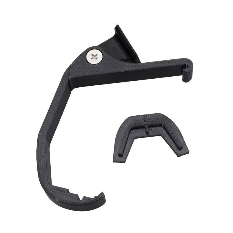 DJI Goggles N3 Helmhalterungsadapter aus PETG mit taktischem Adapter für L4G24/L4G69, Schwarz - Bild 2