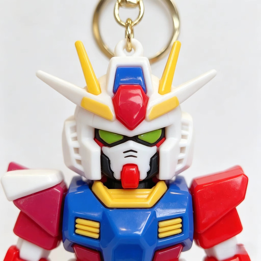 Bandai Mobile Suit, 3D Schlüsselanhänger-Set, Gummi, Bunt / Mehrfarbig - Bild 1