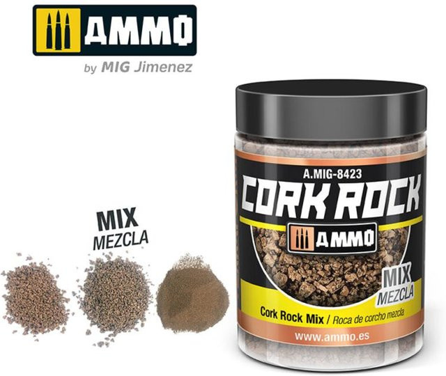 AMMO by MIG Jimenez Cork Rock Miix, Braun, 100ml - Bild 1