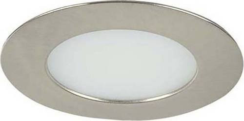 Brumberg LED-Einbauleuchte 12129153 in Silber, rund, warmweiß, 8W, IP44 - Bild 1