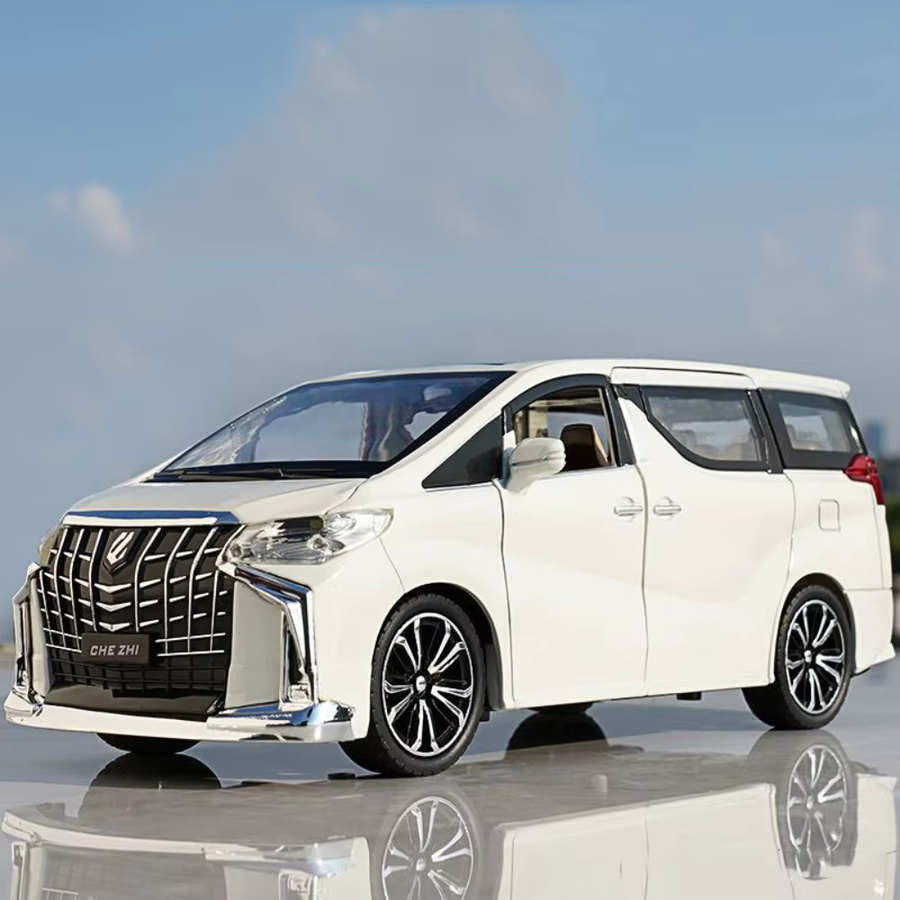 YBC YIBAICHENG Alphard Diecast Auto Modell, 1:24, Metall, mit Sound und Licht - Bild 2