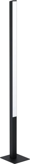 Eglo LED-Stehleuchte Simolaris-Z RGB/CCT in Schwarz und Weiß, dimmbar mit Fernbedienung und Timer, Höhe: 163,4 cm, Breite: 23 cm, Tiefe: 23 cm - Bild 1