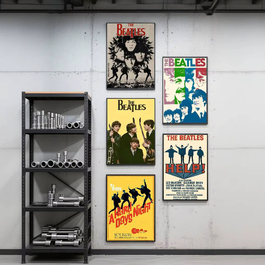 Kayou B-Beatles SINGER Poster Kunstdruck im Anime-Stil, Mehrfarbig, Rechteckig - Bild 2