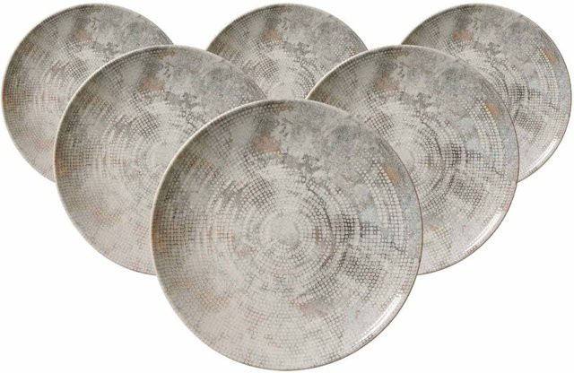 Ritzenhoff & Breker Dessertteller Cecina 6er Set Multicolor Durchmesser: 20,5 cm - Bild 1