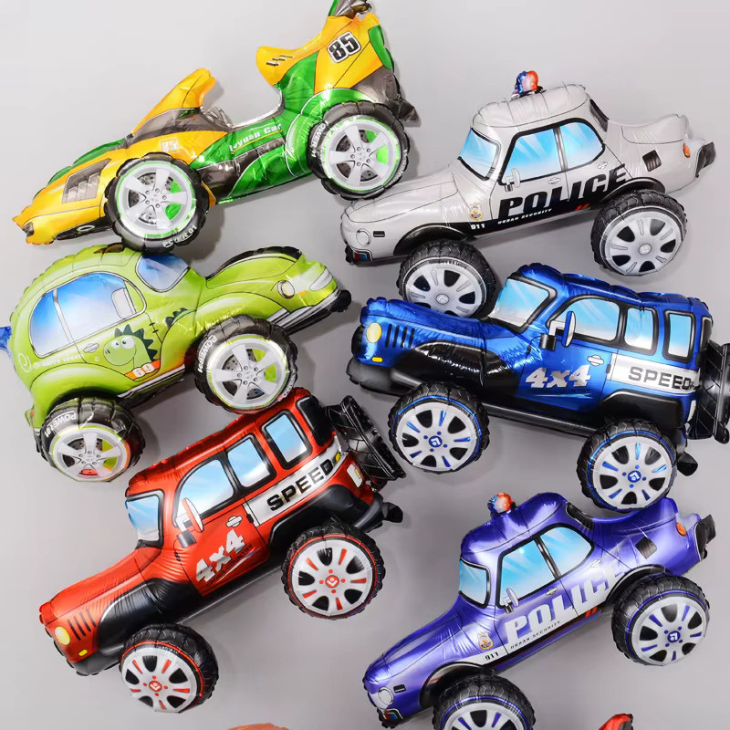 Hot Wheels 3D-Puzzle Rennauto aus Aluminiumfolie als sportliche Tischdekoration in Gelb und Multicolour - Bild 4