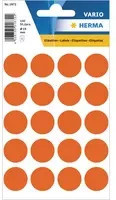 HERMA Markierungspunkt VARIO aus Papier in Rot und Orange, Durchmesser: 19 mm - Bild 1