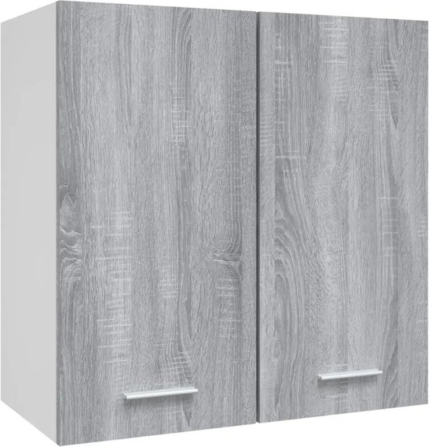 vidaXL Hängeschrank Sonoma Grau aus Holzwerkstoff B/T/H: 60 x 31 x 60 cm - Bild 1
