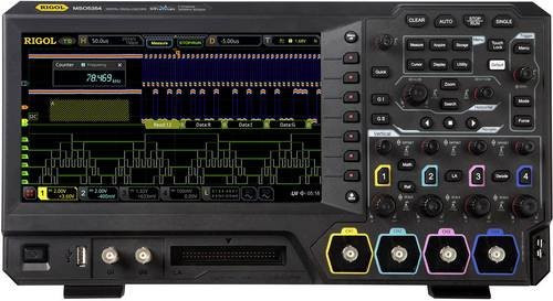 Rigol MSO5104 Digital-Oszilloskop 100MHz 2 GSa/s 100 Mpts 8 Bit Schwarz - Bild 1