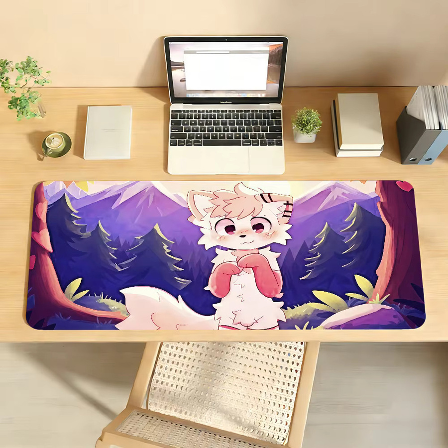 Boykisser Silly Cat Mauspad in Multicolour, rutschfeste und verdickte Schreibtischunterlage für Gaming und Laptop - Bild 3