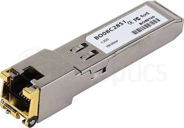 BlueOptics Netzwerk-Transceiver-Modul Kupfer in Silber (100-01661-BO) - Bild 1