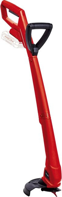 Einhell Power X-Change Akku-Rasentrimmer GC-CT 18/24 Li P Solo in Rot mit 20 Kunststoffmessern und Zusatzhandgriff - Bild 1