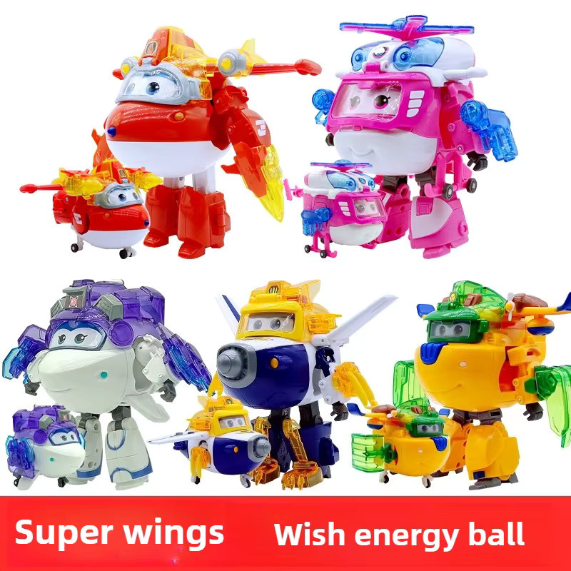 Auldey Super Wings Jett Transforming Toys, Fahrzeuge, Set - Bild 1