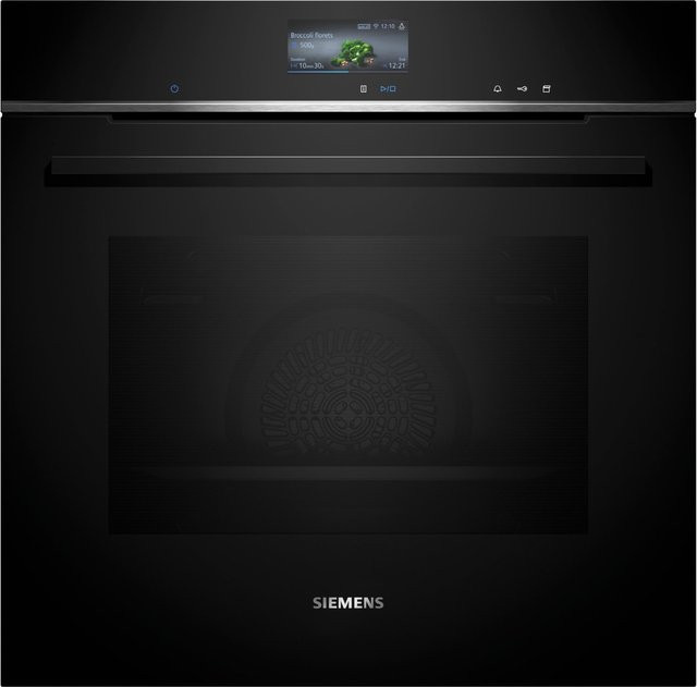 Siemens iQ700 Einbau-Dampfbackofen HS736G3B1 in Schwarz - Bild 1