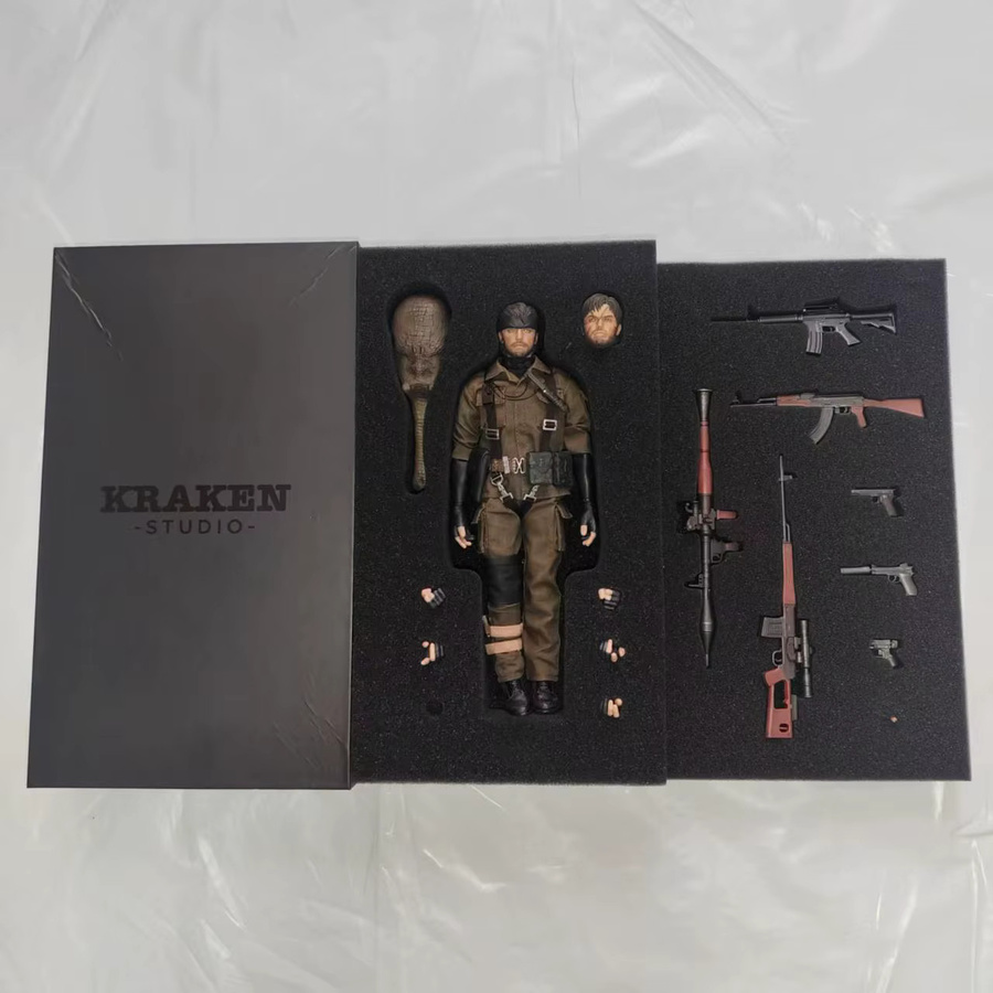 KRAKEN STUDIO Metal Gear Solid 3: Snake Eater Viper Agent Naked Snake Actionfigur, 1/12 Maßstab - Bild 2