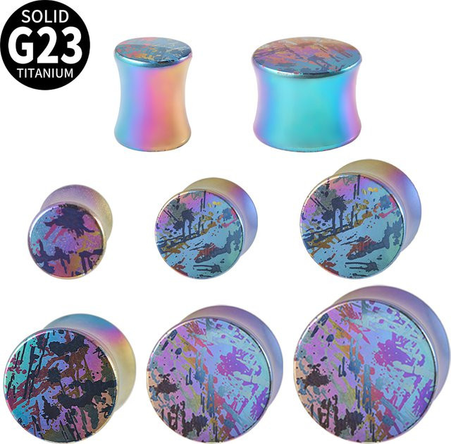 Dreamlee Ohrstöpsel Titan, Bunt, Unisex, 6-16mm - Bild 1