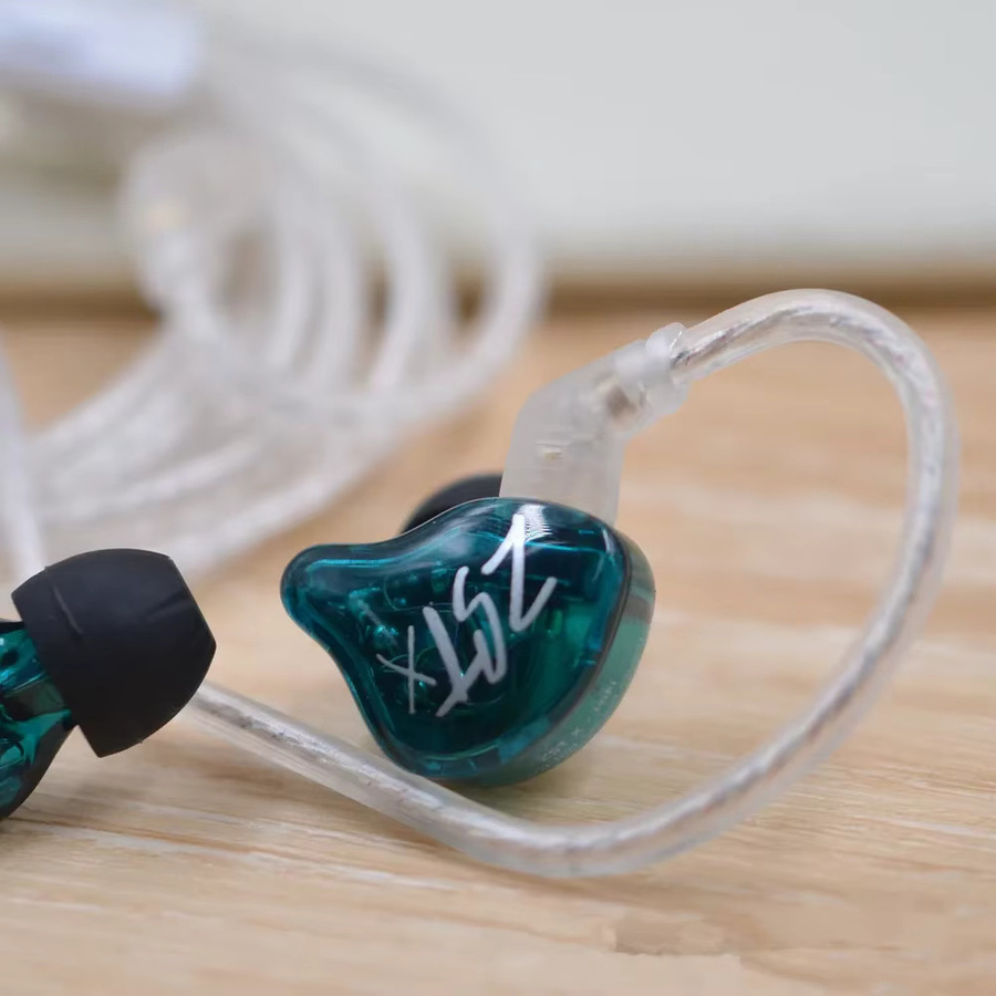KZ ZSTX Hybrid-Treiber In-Ear-Kopfhörer mit Noise Cancelling und austauschbarem Kabel in Lila - Bild 3