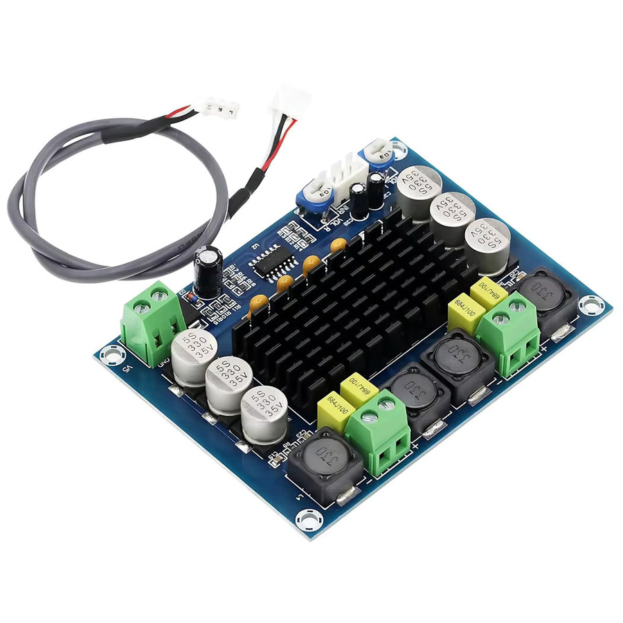 TPA3116 D2 XH-M543 Digitaler Audio Verstärker Dual Channel 120W x 2 Blau - Bild 2