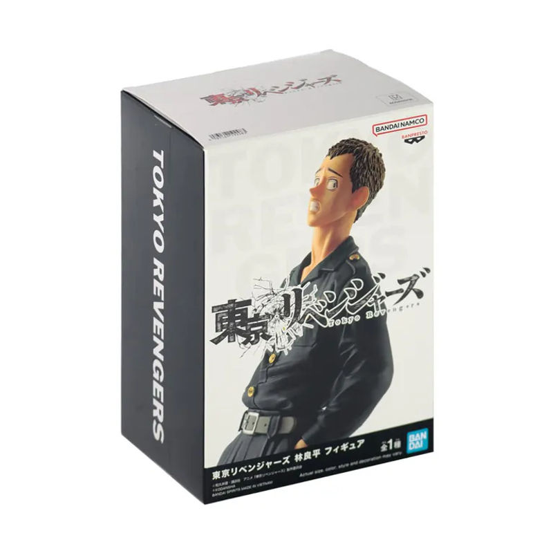 Banpresto Tokyo Revengers Hayashi Ryohei Figur in Schwarz aus Kunststoff - Bild 3