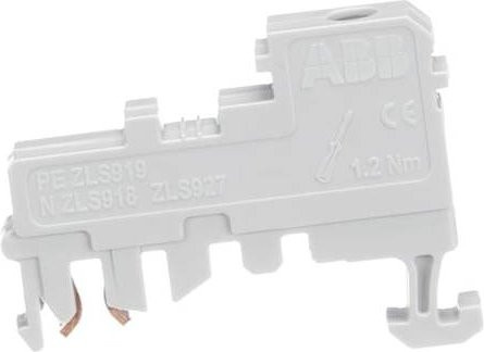 ABB Click System N-terminal Stecksystem 10mm2 grau - Bild 1