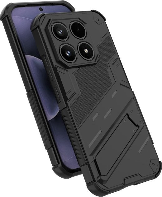 Stoßfeste Schutzhülle mit Ständer für Xiaomi 17 in Blau - Bild 1