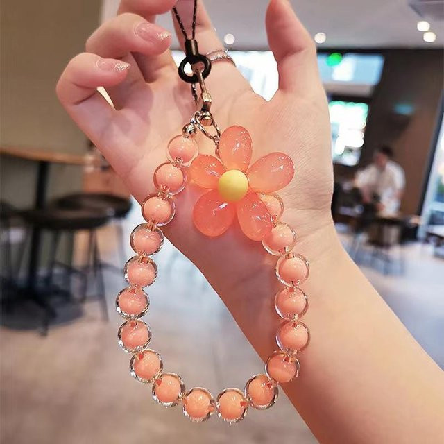 Handy-Lanyard Handschlaufe von chenxiaogang als Anti-Verlust Handkette für Damen in Orange - Bild 1