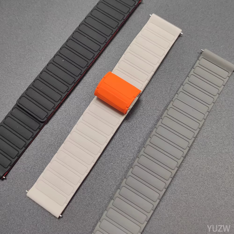Xiaomi Uhrenarmband Silikon, Weiß, 22mm - Bild 3