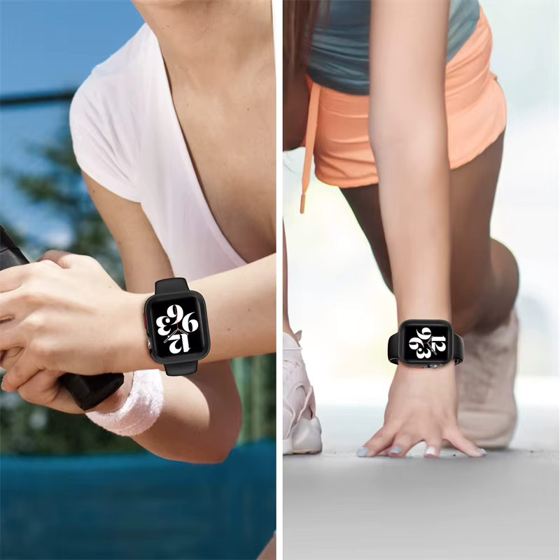RWBANDS Uhrenzubehör TPU Schutzrahmen, Schwarz, Unisex - Bild 5