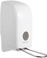 Kimberly-Clark Aquarius Seifenspender weiß, 1 l, B: 11,5 cm, T: 23,7 cm, H: 24,7 cm - Bild 1