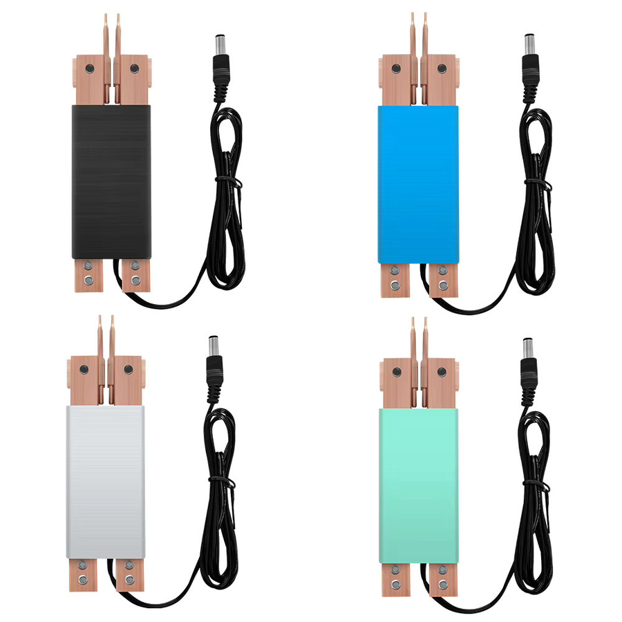 Handgehaltener Mini-Punktschweißstift mit automatischem Auslöser für 18650-Batterien in Rot - Bild 2