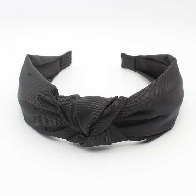 Stirnband Rd lala, Stoff, schwarz, Damen - Bild 1