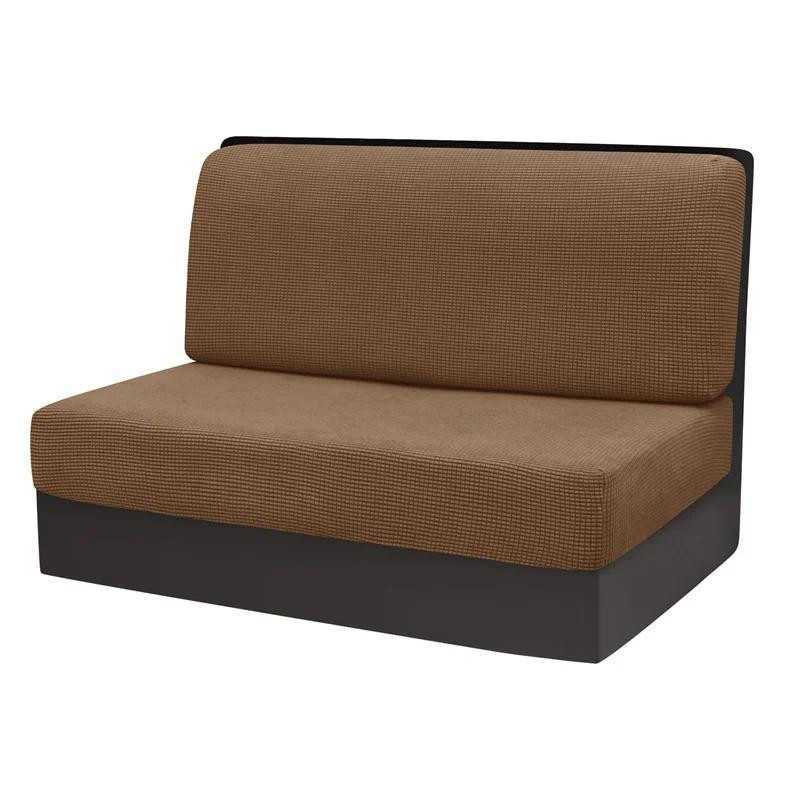 Wohnmobil Essecke Kissenbezüge aus Jacquard Stretch, Waschbare Sitzbezüge für Zweisitzer Sitzbänke im Camper, 1 Set von Household supplies MH - Bild 2