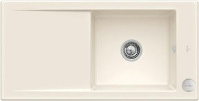 Villeroy & Boch Spüle Timeline 60 Flat bündig aus Keramik in Crema mit Ablauggarnitur und Excenterbetätigung, Breite: 60 cm - Bild 1