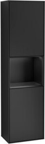 V&B Hochschrank Finion mit LED-Beleuchtung in Blau, B/T/H: 41,8 x 15,0 x 151,6 cm - Bild 1