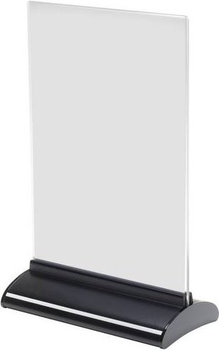 Deflecto Contour Tisch-Prospekthalter für DIN A5 in Transparent - Bild 1