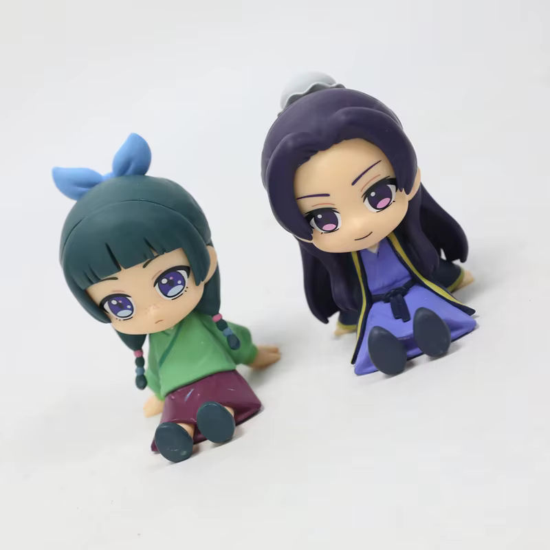 Bandai The Apothecary Diaries Maomao und Jinshi Q-Version Actionfiguren aus Kunststoff, mehrfarbig, Höhe: 6 cm - Bild 2