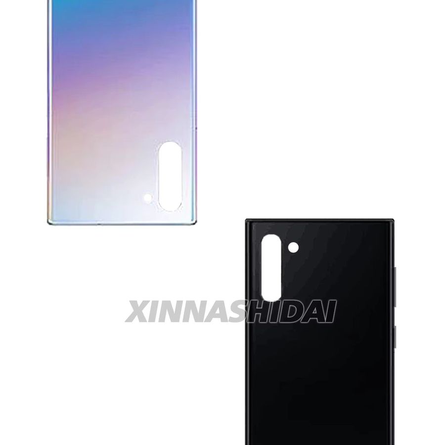 Samsung Galaxy Note10 N970 Ersatzgehäuse aus Glas als Batterie-Rückabdeckung in Silber - Bild 2