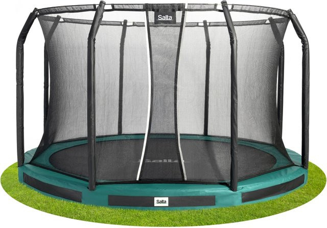 Salta Premium Ground Trampolin Rund Grün Durchmesser: 427 cm - Bild 1