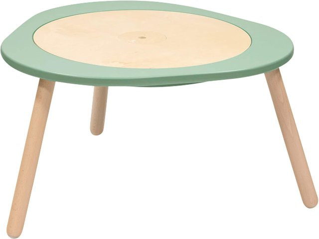 Stokke Mutable Multifunktionstisch V2 mit Holzstuhl aus Buchenholz in Braun und Grün - Bild 1