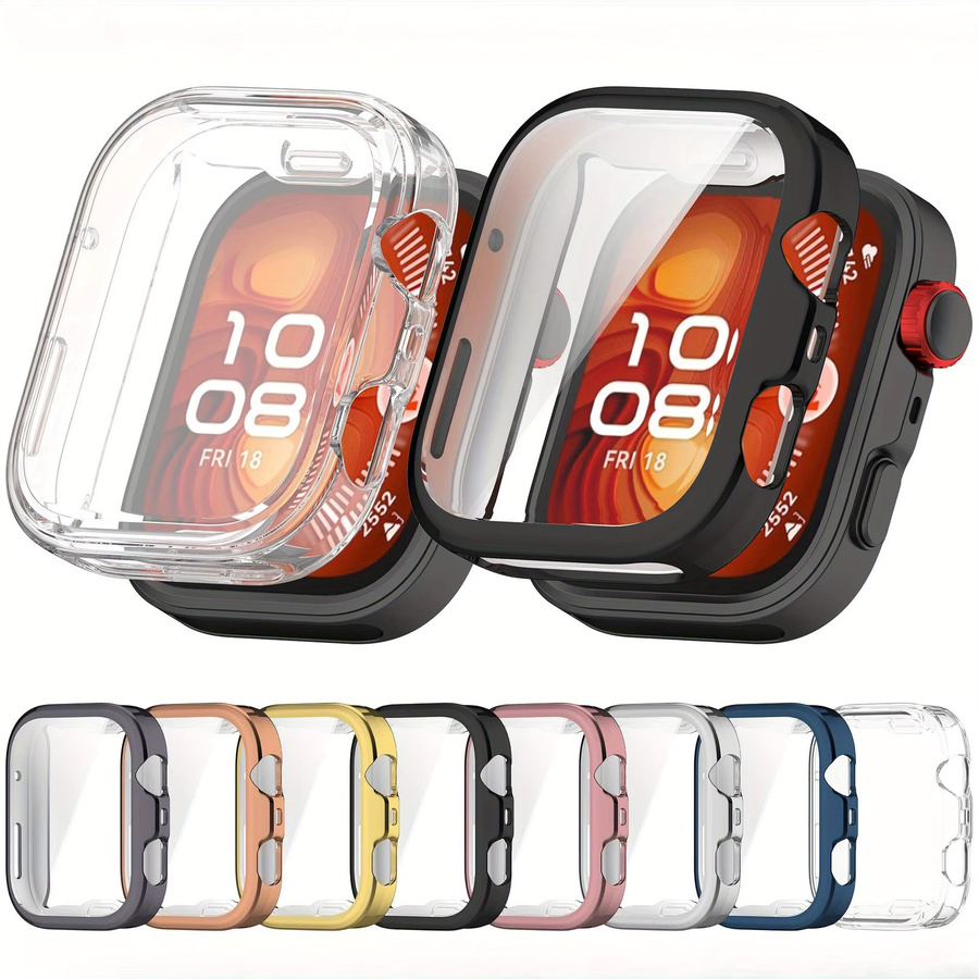 Huawei Smartwatch-Schutz 2-teiliges TPU-Gehäuse, transparent, Unisex - Bild 2