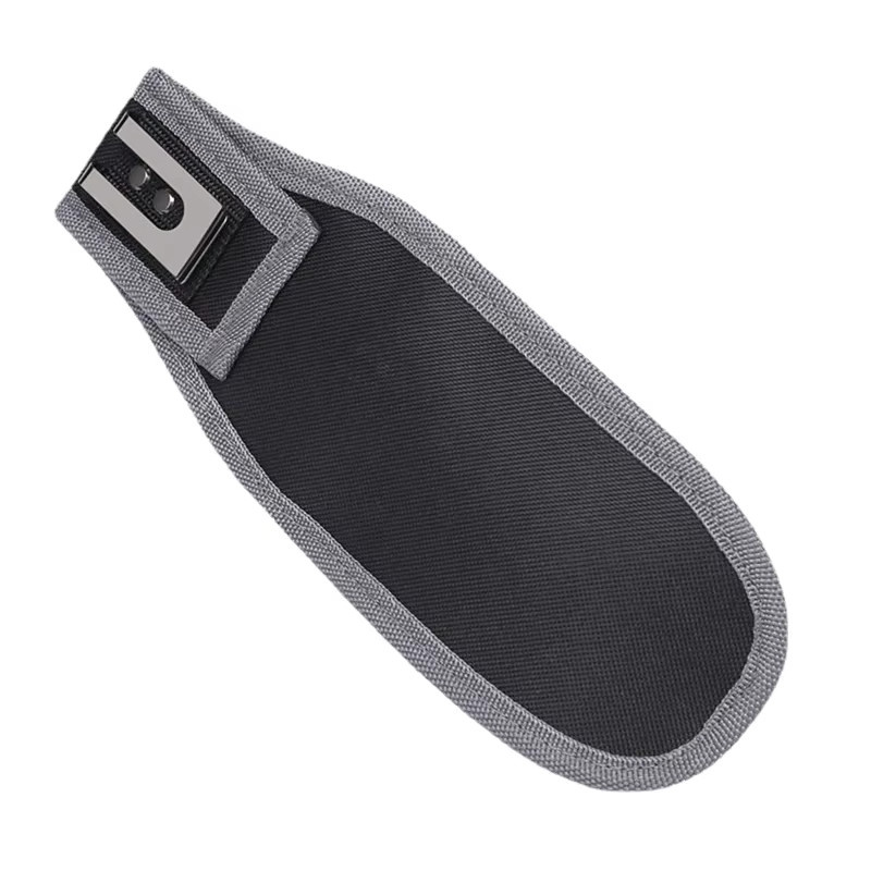 Tragbare Hüft-Werkzeugtasche aus Polyester in Schwarz mit Gürtel für Elektriker und Handwerker, B/H/T: 27,0 x 10,0 x 0 cm - Bild 5