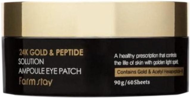 FARM STAY 24K Gold & Peptidlösung Augenklappe Gel, 90g, Unisex - Bild 1