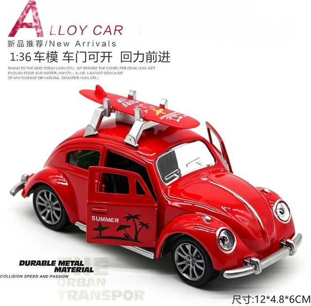 Linyi toy car Vintage Klassische Spielzeugautos, Modellauto, 1:36, Metall, ab 14 Jahre - Bild 1