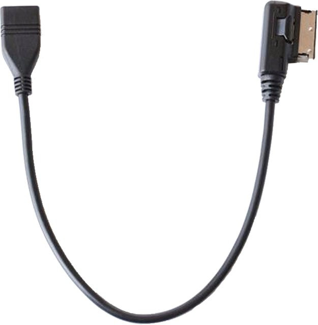 USB Musik Interface Adapter Kabel für Audi Q5 Q7 R8 A3 A4 A5 A6 in Schwarz - Bild 1