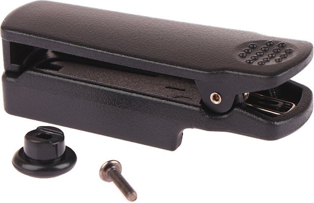 Ersatz-Gürtelclip-Klemme in Schwarz für Baofeng wasserdichte Walkie Talkie Modelle BF-A58 UV-9R GT-3WP UV-XR - Bild 1