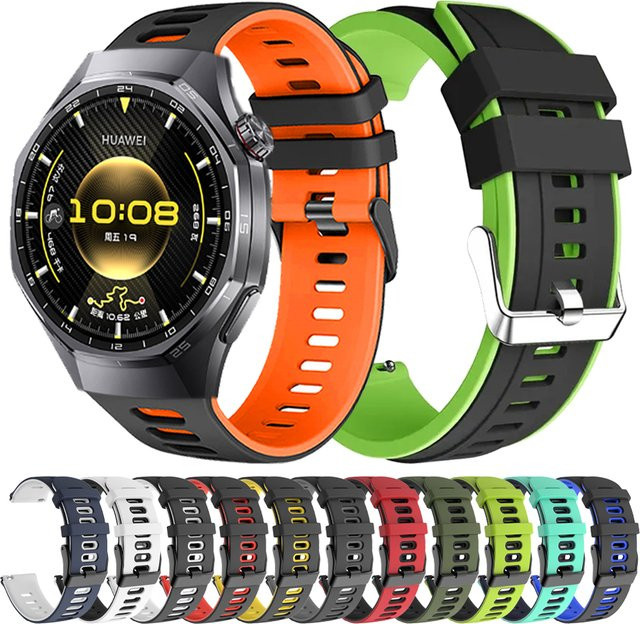 Uhrenarmband Silikon, Unisex, 20mm 22mm - Bild 1