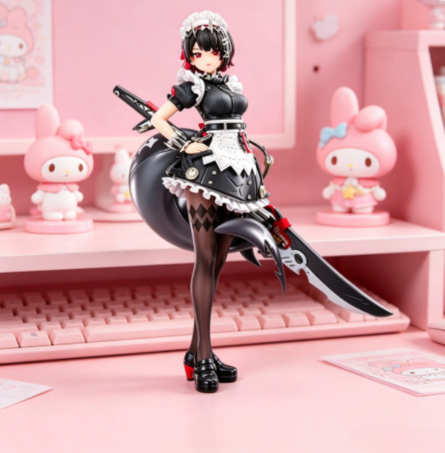 LEOSOXS Zenless Zone Zero Ellen Joe Modellfigur, Desktop-Dekoration - Bild 1