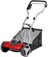 Einhell Power X-Change Akku-Spindelmäher GE-HM 18/38 Li-Solo in Rot-Schwarz mit abnehmbarem Grasfangkorb - Bild 1